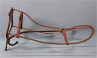 Antique Wall-Mounting Saddle Rack