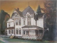Hugh Maxwell Painting - Portrait of a House -