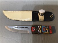Small Souvenir Knife -Tiki God