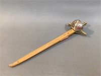 Miniature Sword in Sheath -7" overall