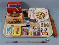 Vtg. Items incl. Trading Cards