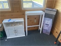 2- Over the Commode Shelves, 1 New in the Box