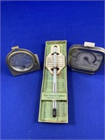 3 Vintage Oven Thermometers