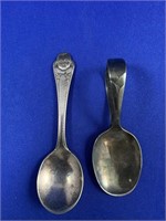 Pair of Baby Spoons  1 Gerber