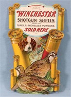 Winchester Shotgun Shells Pasteboard Sign