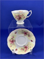 Royal Albert Rosedale Cup & Saucer