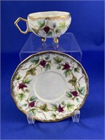 Footed Cup & Saucer  Shafford