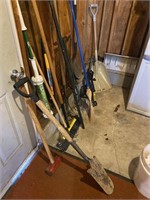 Large Assortment of Long Handled Tools