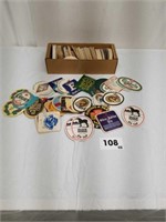 Giant Lot of Beer And Wine Coasters