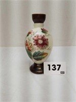 Glass Painted Vase