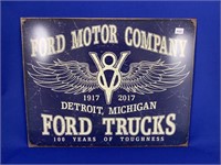 Ford Motor Company Tin Sign