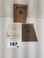 Phonograph Victrola Record Booklets