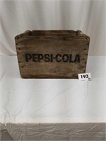 Wooden Pepsi Cola Crate