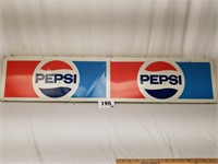 Metal Pepsi Double Sign