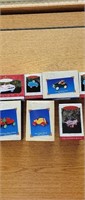 Hallmark multiple ornaments lot - cars and boats