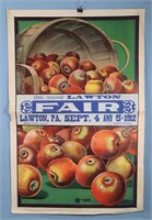1912 Lawton, PA Fair Poster