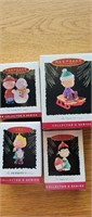 Hallmark multiple ornaments lot - Peanuts gang