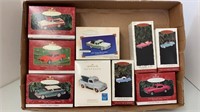 Hallmark Classic Car ornaments-new in box