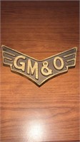 GM&O bronze winged plaquered. Stamped on the back