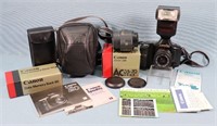 Canon T-90 Camera w/ Accessories