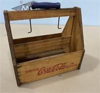 Early 1900's Coca Cola 6 Pack Crate