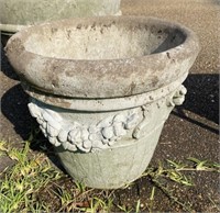 Small Concrete Outdoor Planter