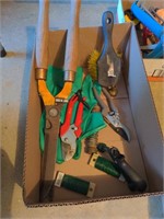 Box of Misc Hand Tools