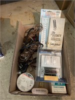 Box of Misc Electric