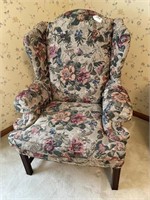 Floral Arm Chair by Sherrill