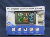 LaCrosse Wireless Color Weather Station New