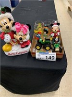 Misc Mickey Mouse and Smurfs Memorabilia-Flat
