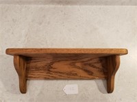 Oak Shelf 18" L x 5"W