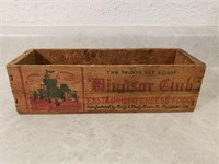 Windsor Club Wooden Cheese Box