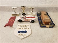 Pinewood Derby Collection Kit, Car, & Awards