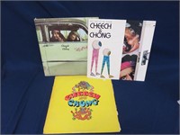 Lot of 3 Cheech and Chong Record LPs