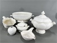 Assorted Serving Dishes & Table Accessories