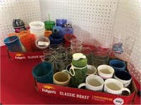 Assorted Glasses, cups