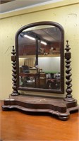 VICTORIAN BARLEY TWIST MIRROR