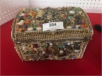 Beaded Jewelry Box