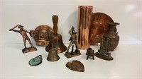 GROUP LOT OF COPPERWARE INCLUDES