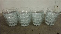 Set of (16) Heavy Glass Bowls
