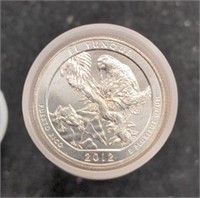 Uncirculated roll of "S" mint Washington El