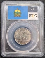 2001-D Vermont State Quarter coin PCGS MS67