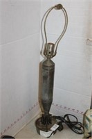 WWII TRENCH ART LAMP
