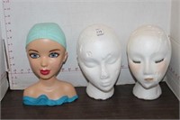 DOLL HEAD AND MANNEQUINS