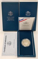 1990 Eisenhower Centennial Proof Silver Dollar