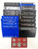 Complete Run 1968 - 1983 U.S. Mint Proof Sets