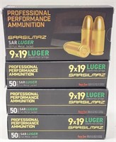 200 Rounds Sarsilmaz 9mm Cartridges In Boxes