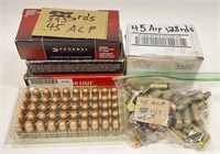 393 Rounds Of .45 ACP Reload Cartridges