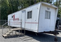 (Z) mobile office, 33’ long x 98? x  10’ tall
